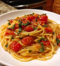 tomato lemon butter sauce