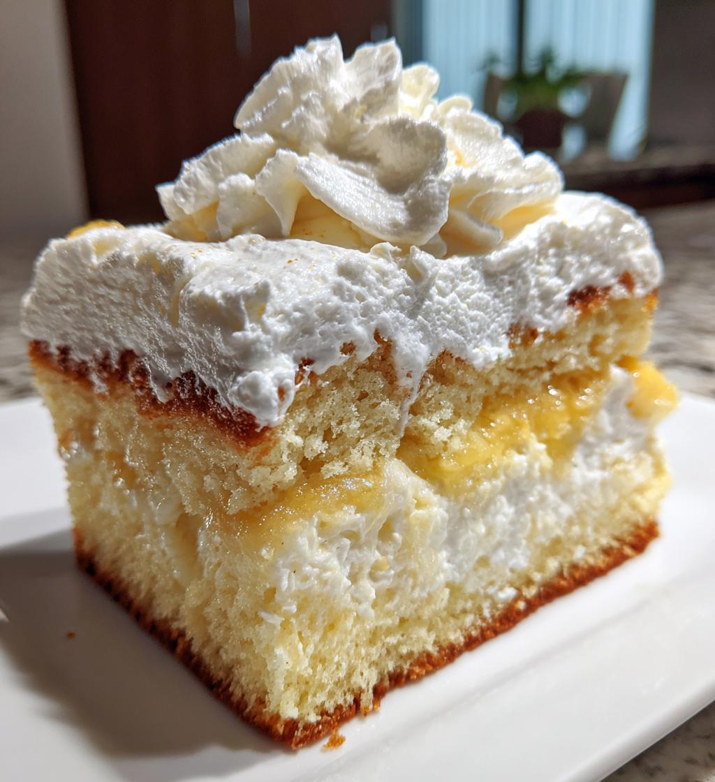 tres leches cake - detail 1