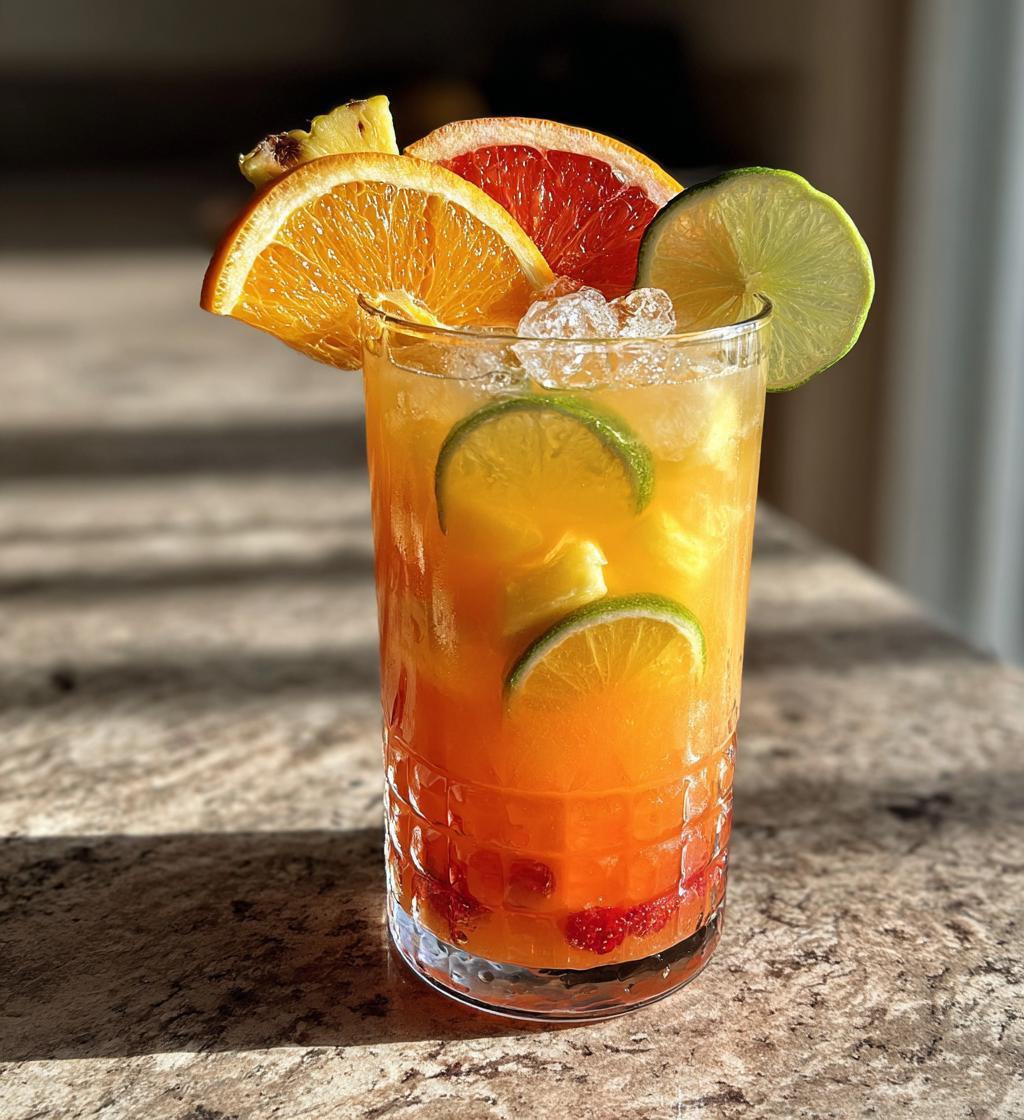 tropical fruit punch