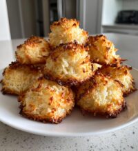 two ingredient coconut macaroons
