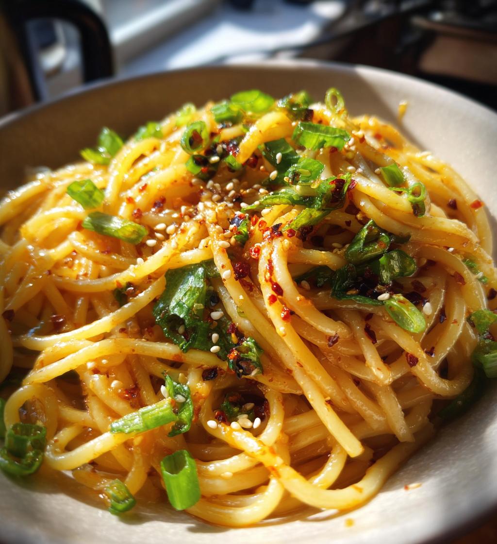 vegan garlic noodles