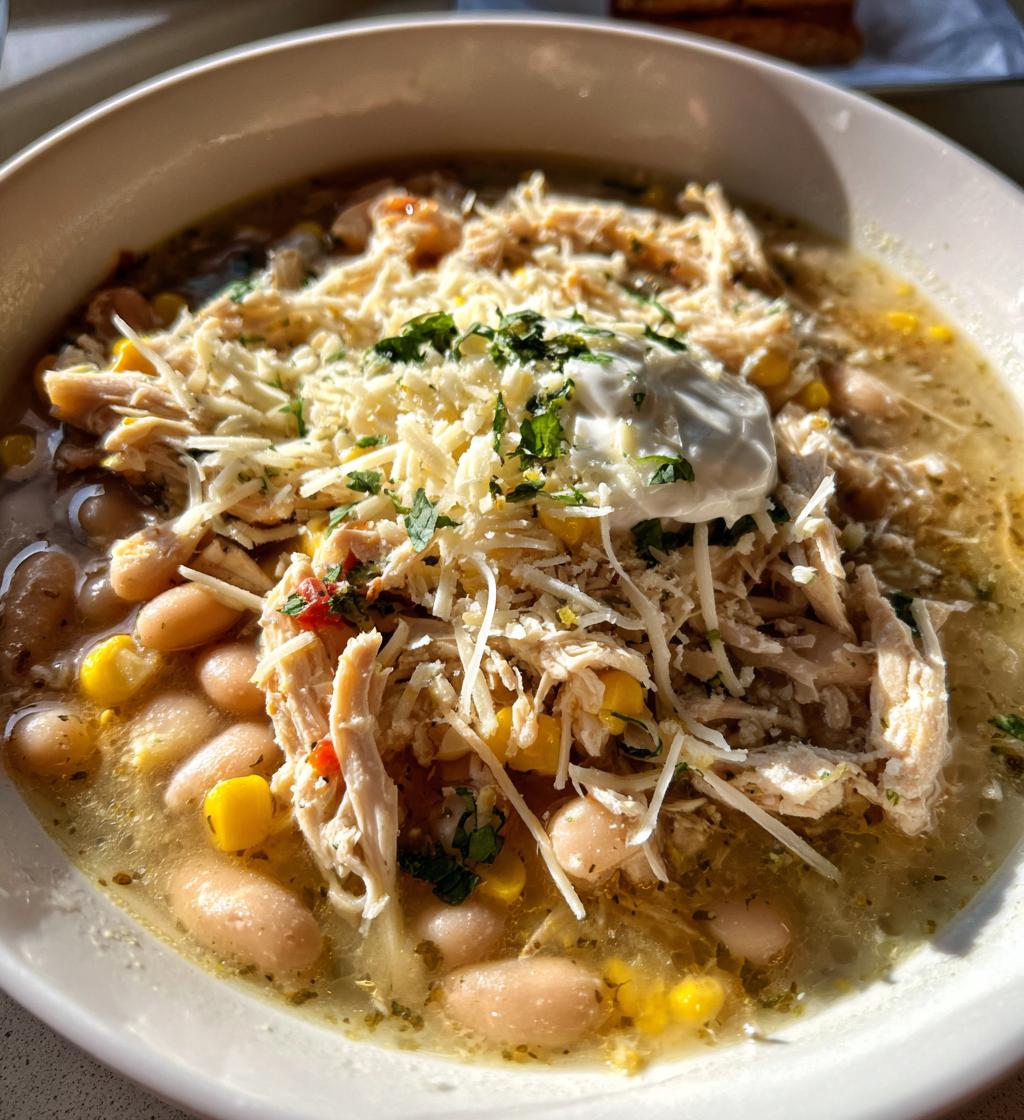 white chicken chili - detail 1