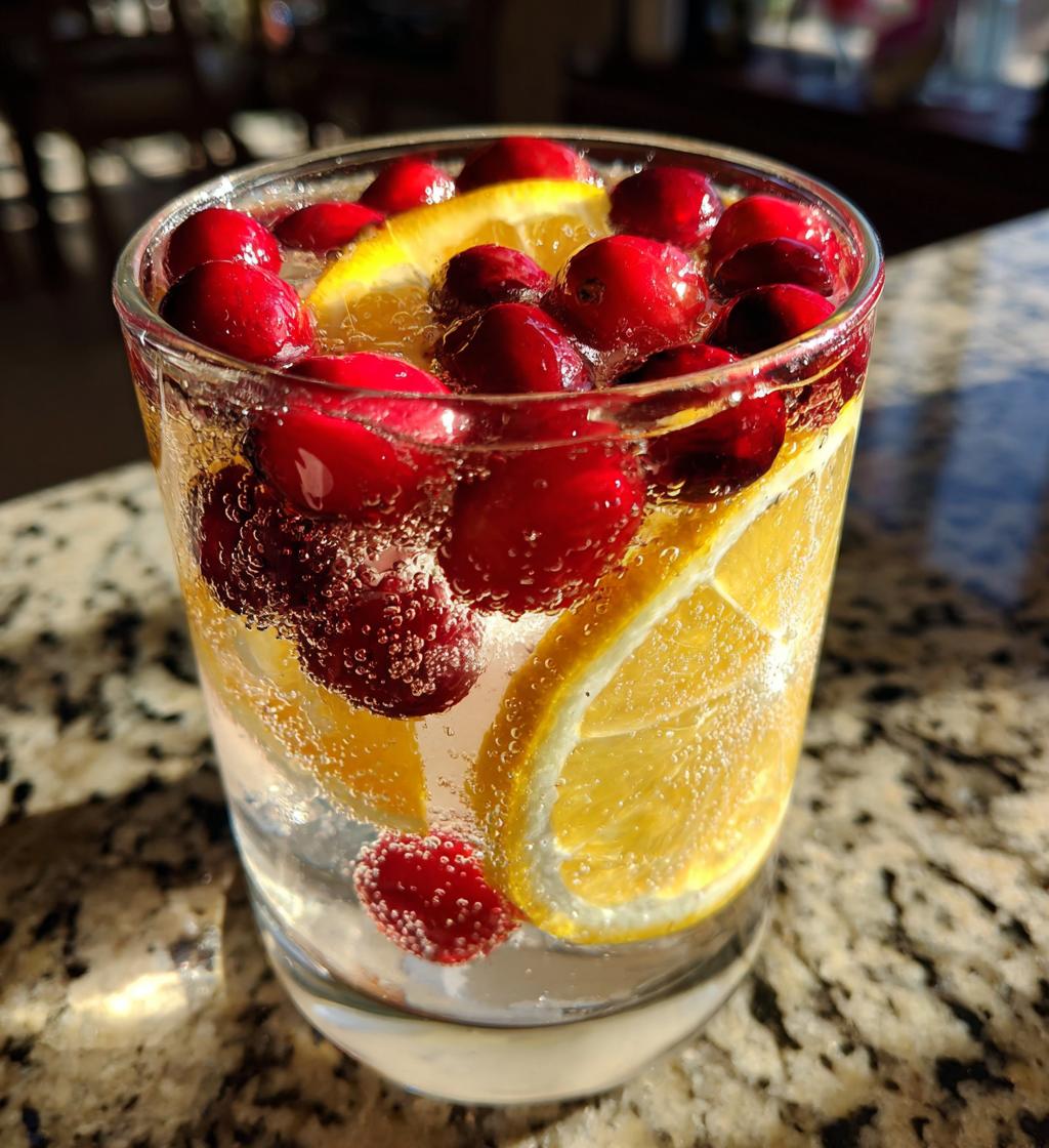 white christmas punch - detail 1