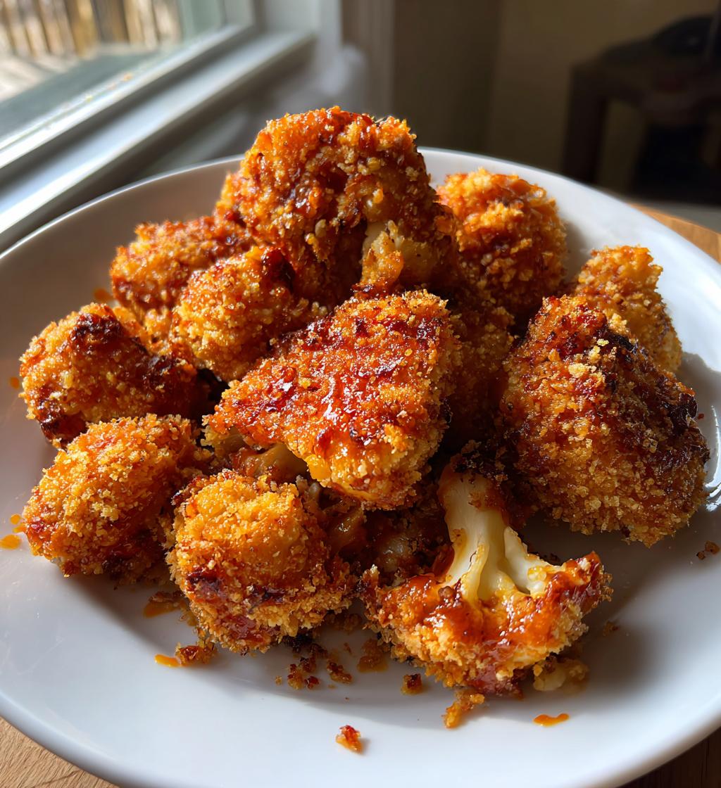 air fryer buffalo cauliflower bites recipe