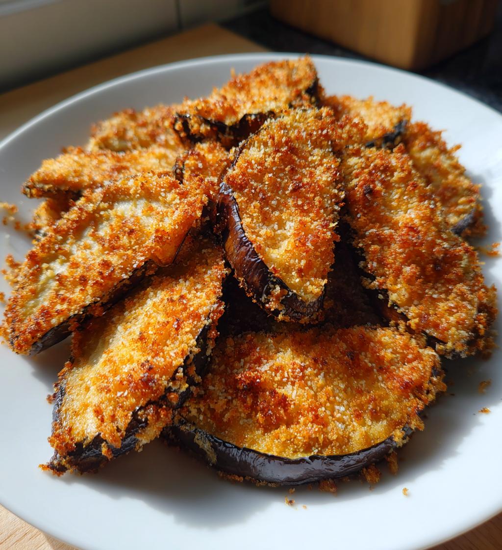 air fryer eggplant - detail 1