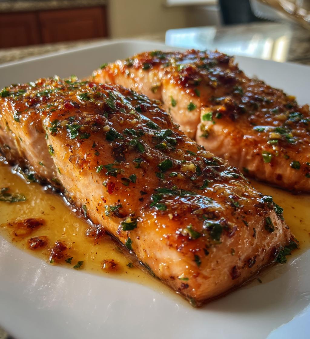 air fryer honey garlic salmon