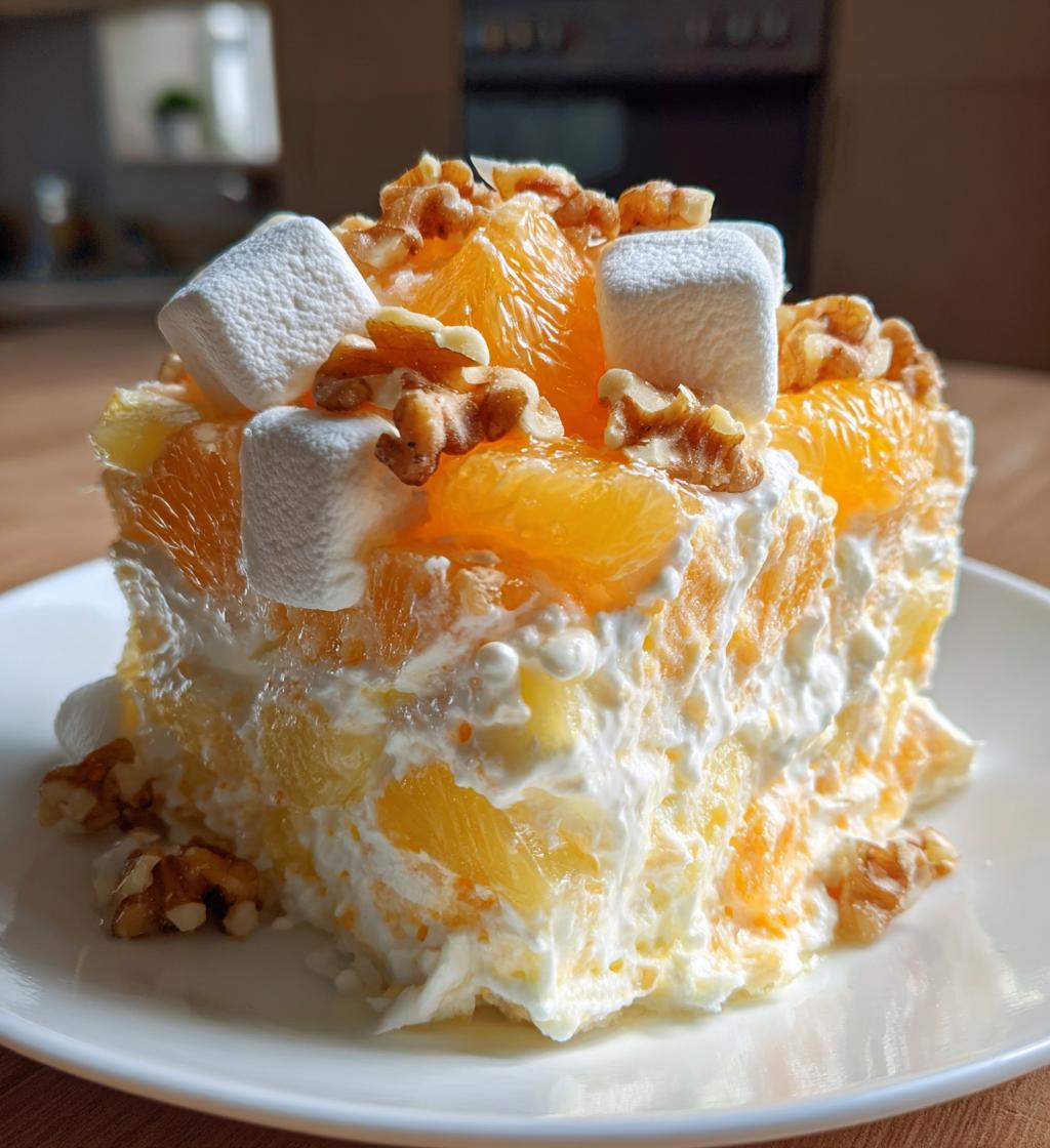 ambrosia salad - detail 1