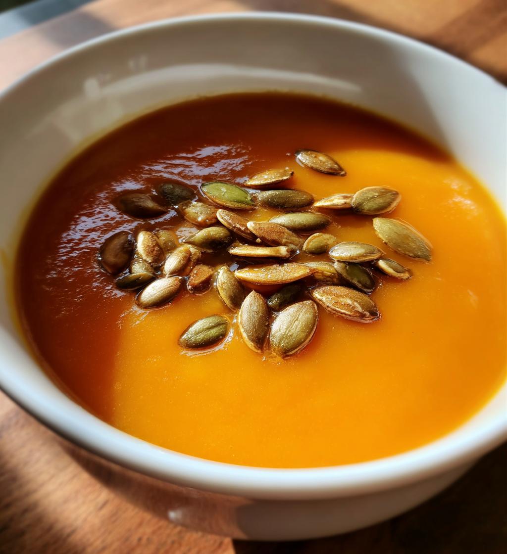 apple butternut squash soup recipe - detail 1