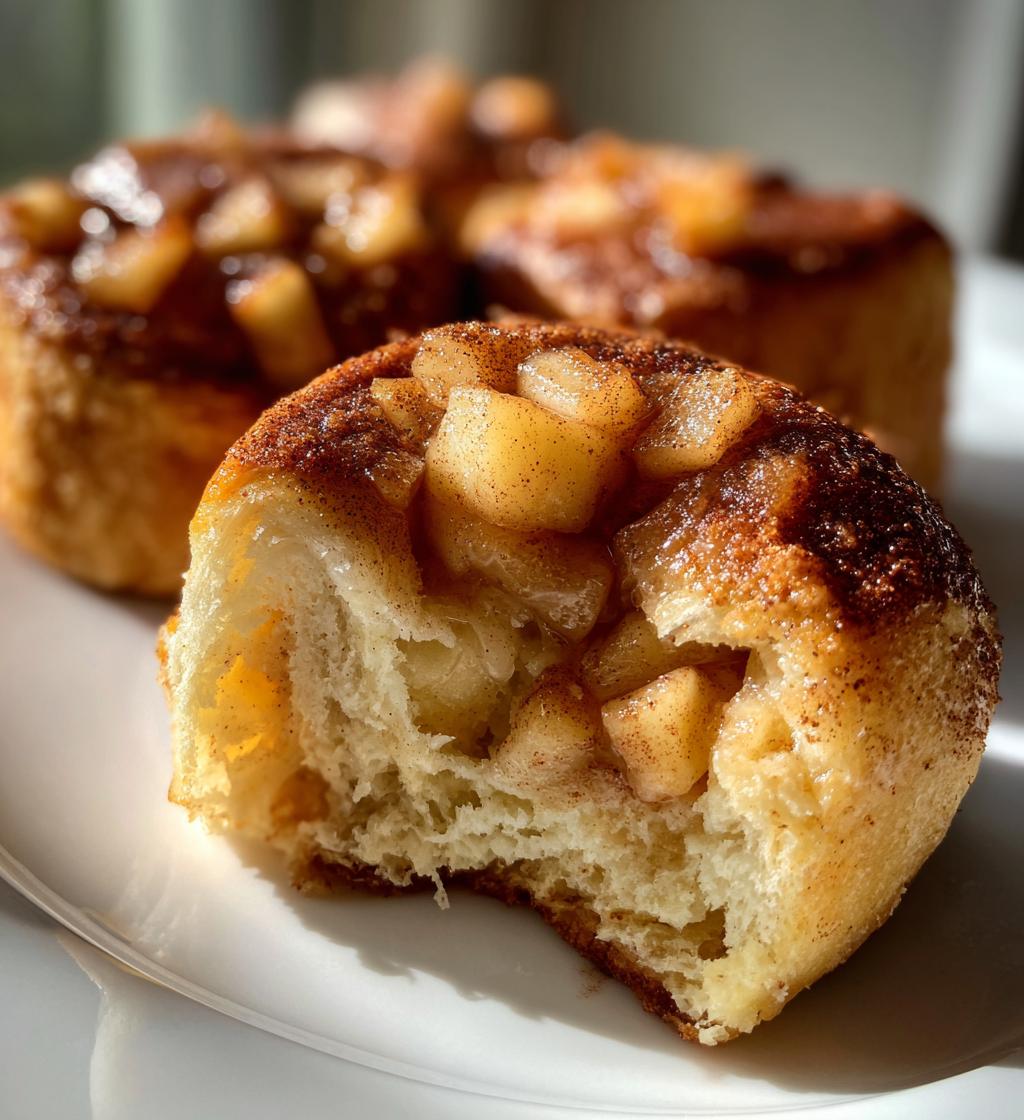 apple morning buns - detail 1