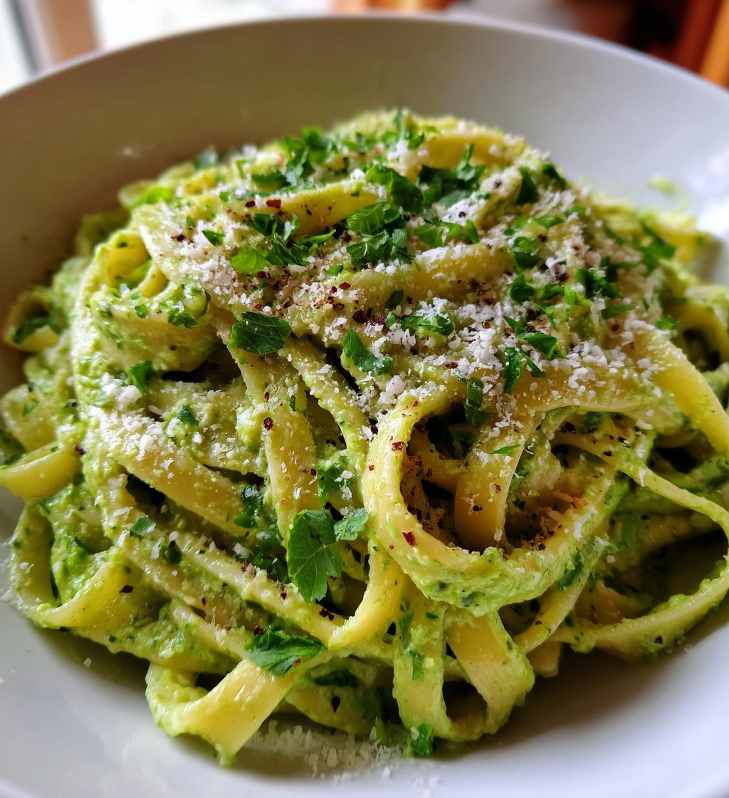 avocado basil pasta recipe