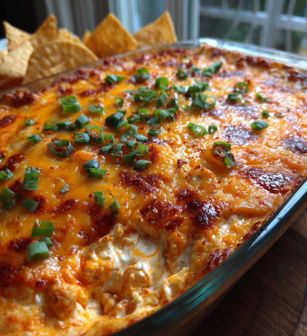 baked buffalo chicken dip recipe - detail 1