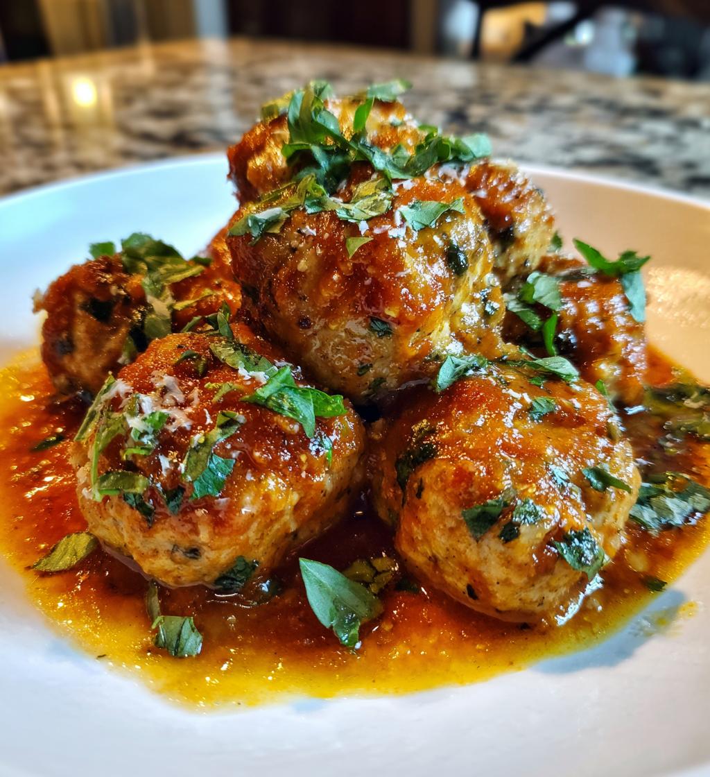 baked chicken ricotta meatballs recipe - detail 1