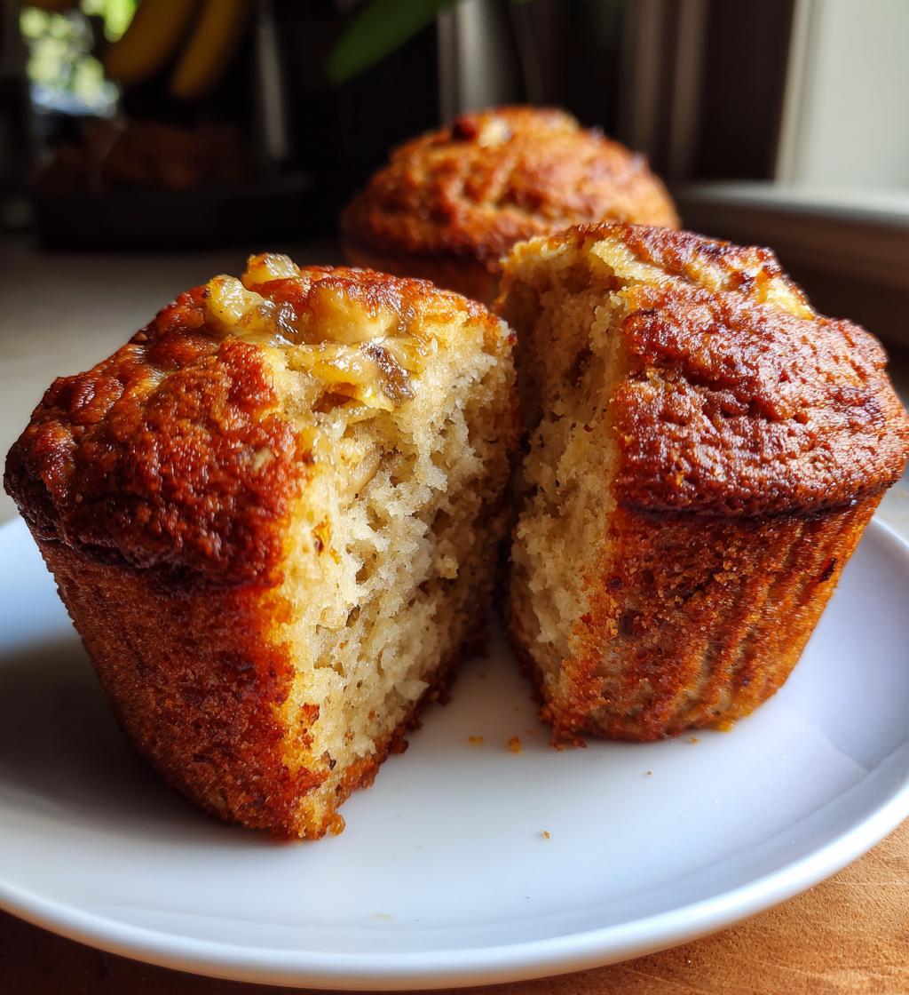 banana bread muffins recipe - detail 1