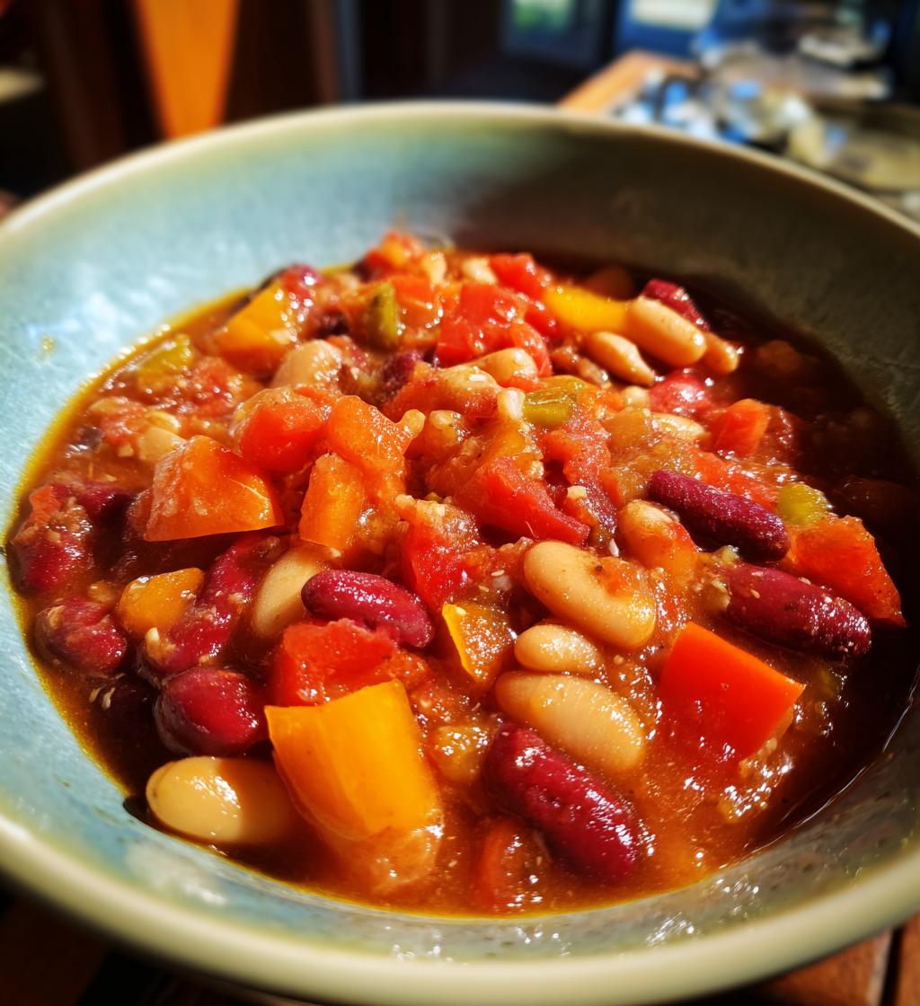bean salsa chili - detail 1