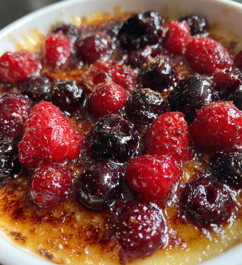 berry brulee - detail 1
