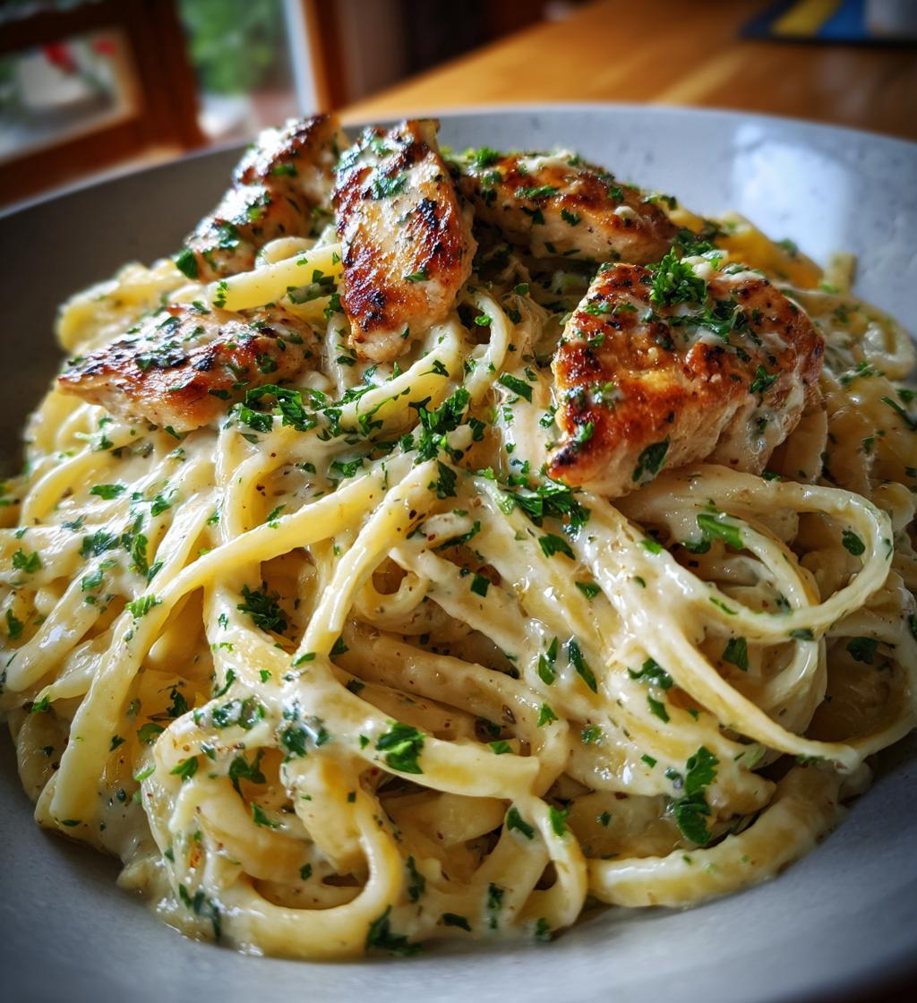 best chicken fettuccine alfredo recipe - detail 1