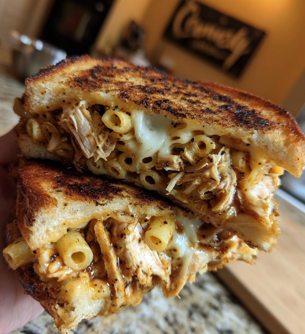 best honey pepper chicken panini pasta - detail 1