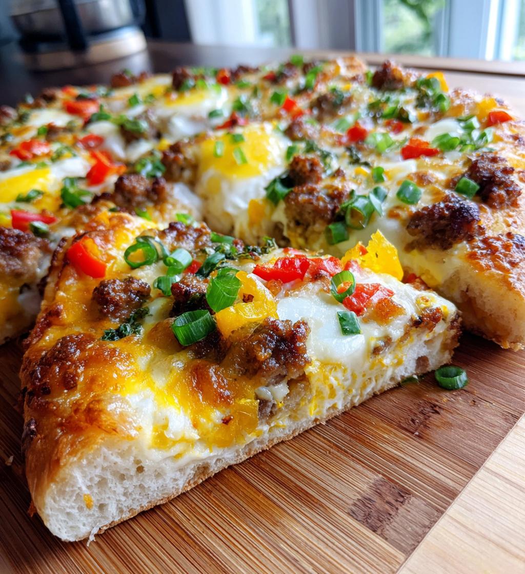breakfast pizza