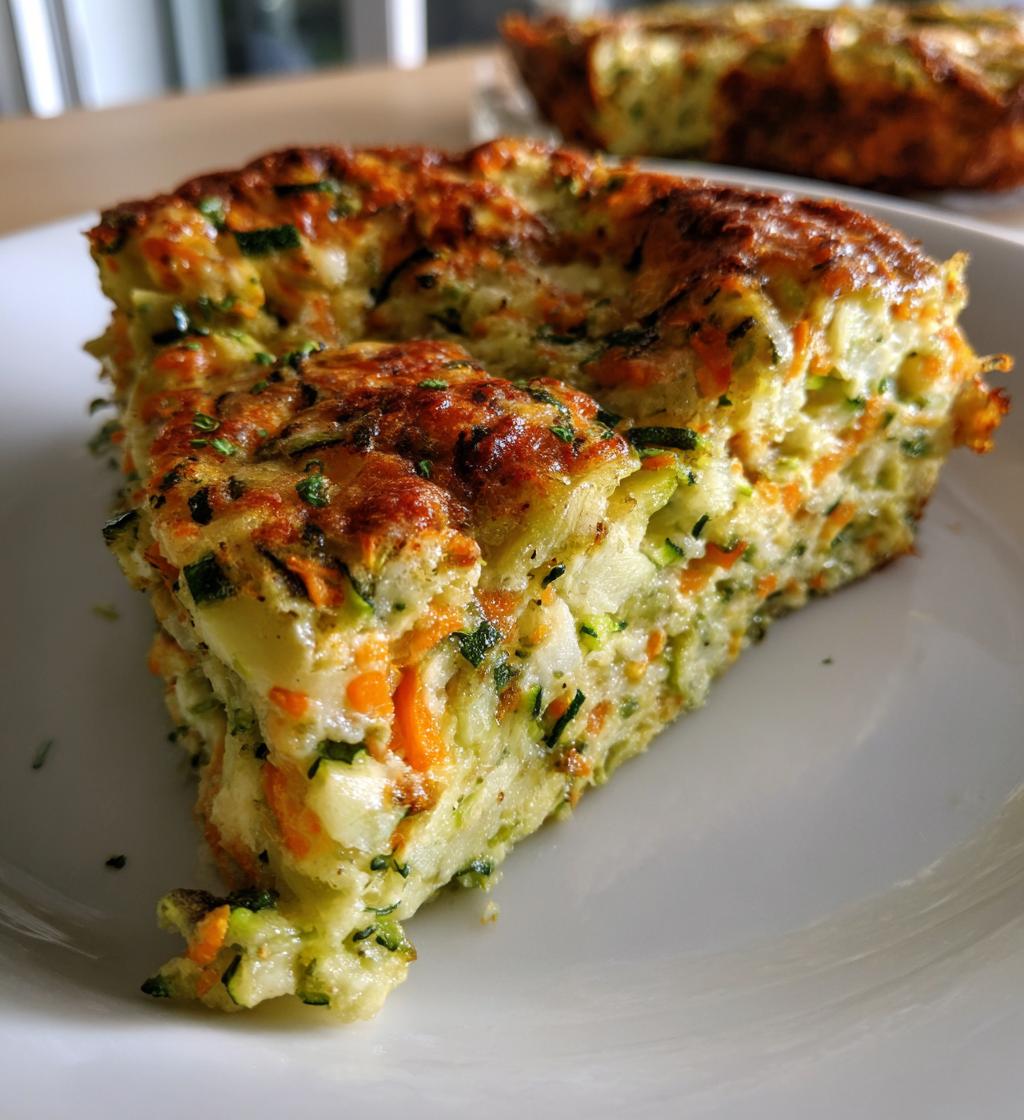 breakfast veggie crinkle cake