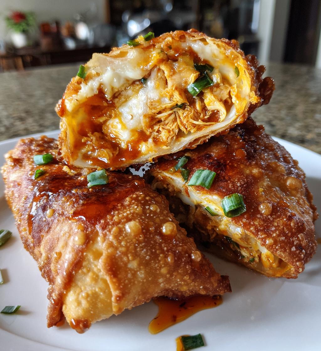buffalo chicken egg rolls recipe - detail 1