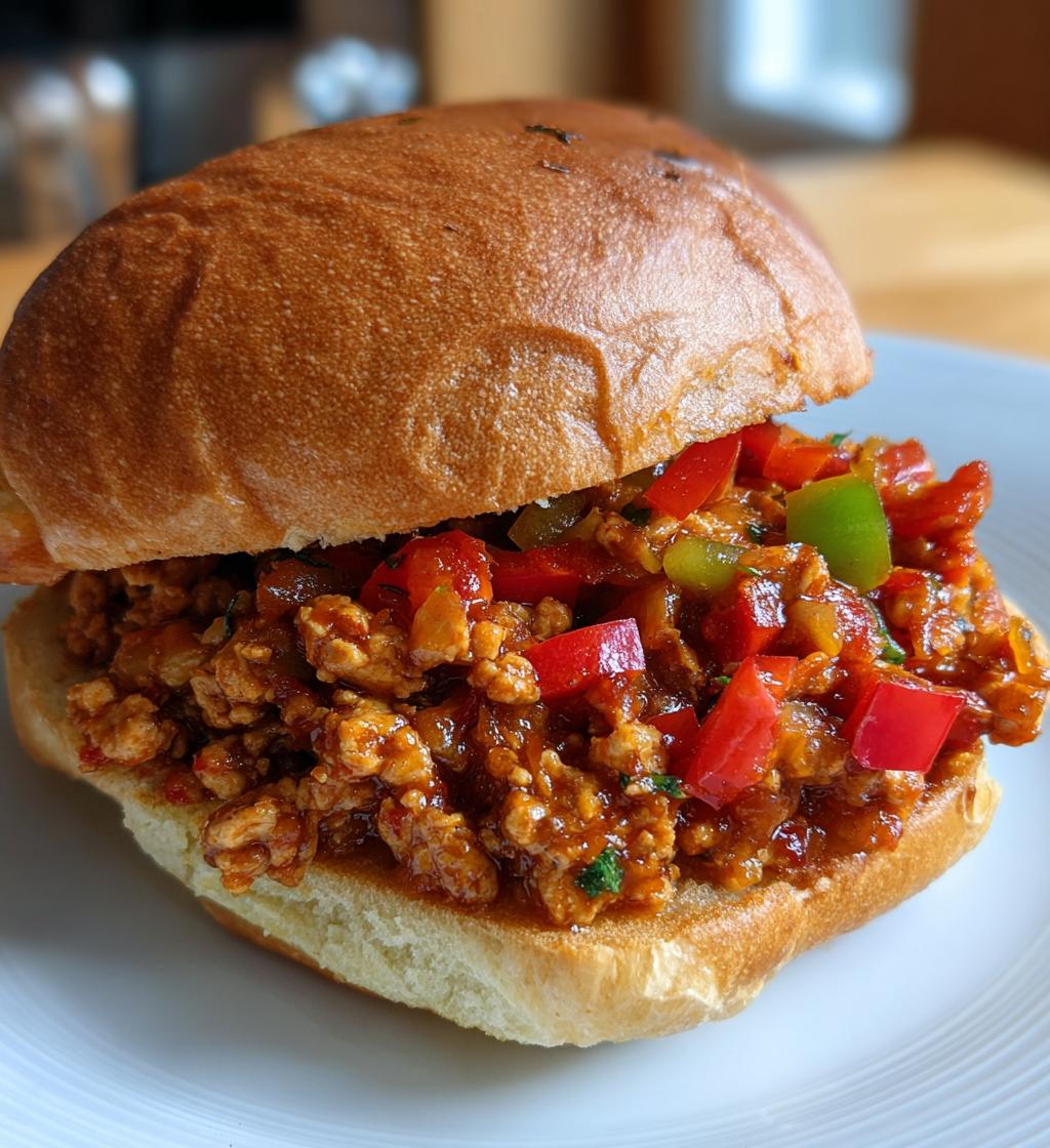 cajun chicken sloppy joes