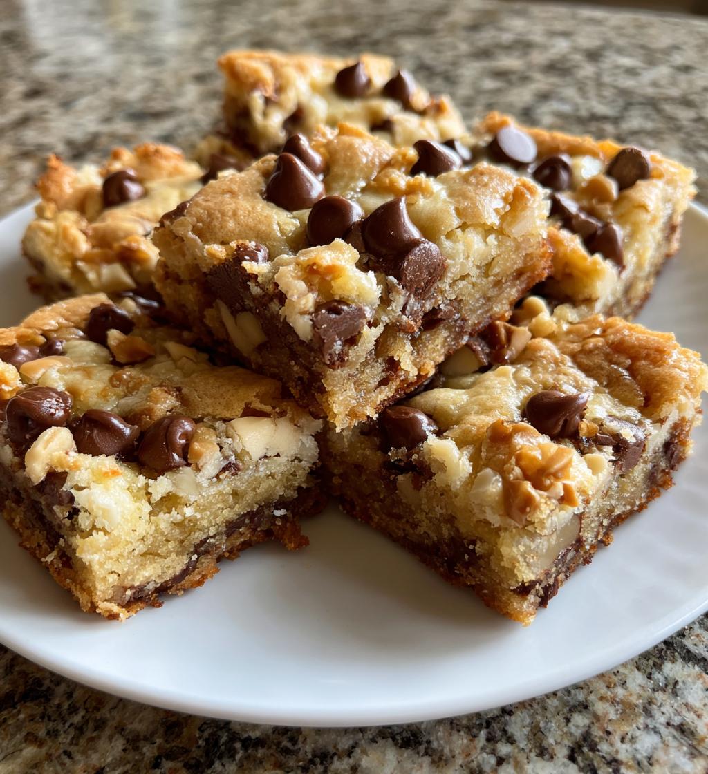 cake mix cookie bars recipe - detail 1