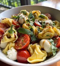 caprese tortellini pasta salad recipe