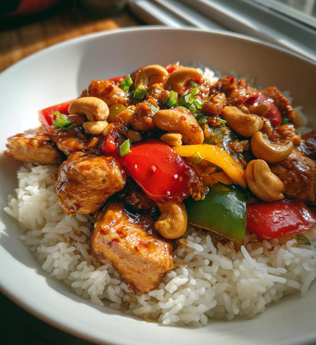 cashew chicken recipe