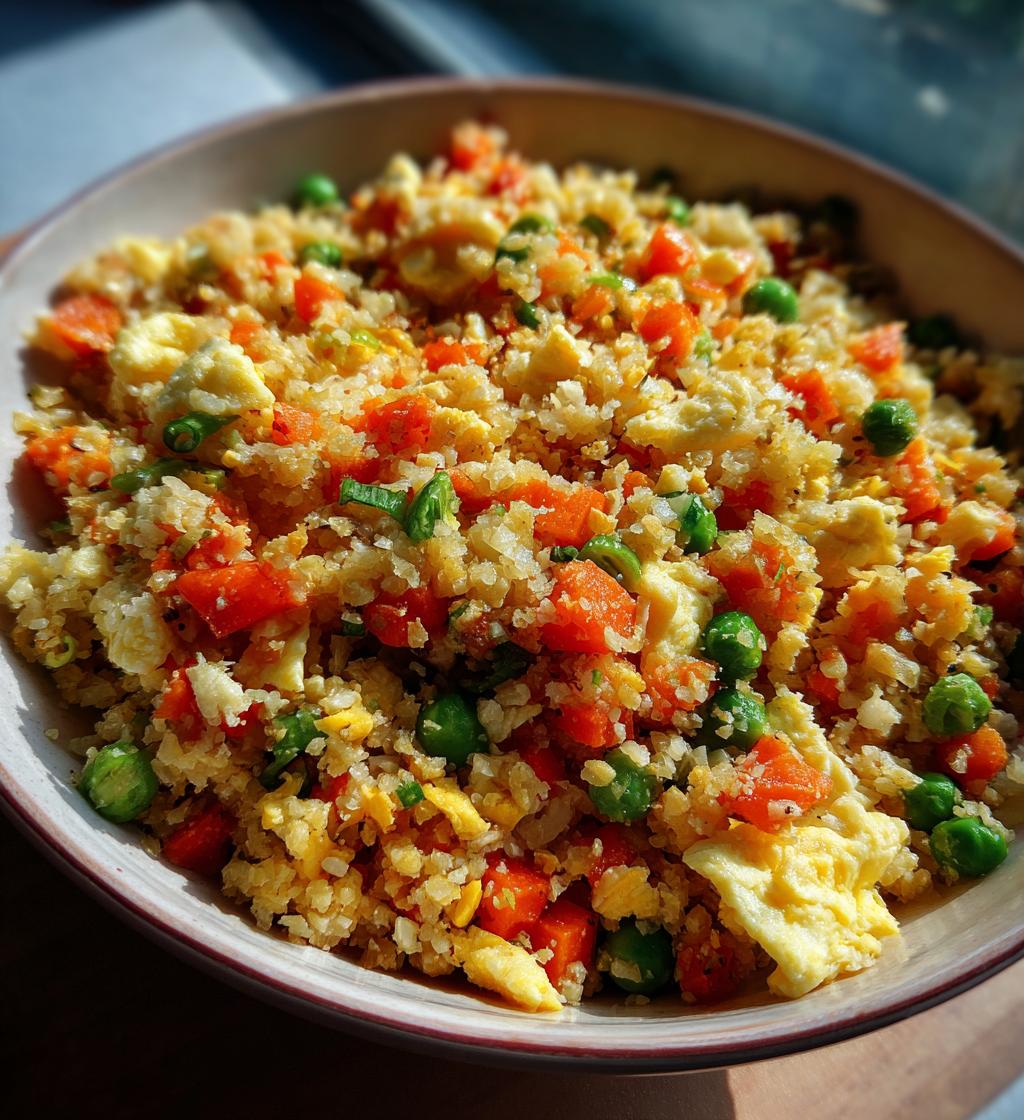 cauliflower fried rice recipe - detail 1