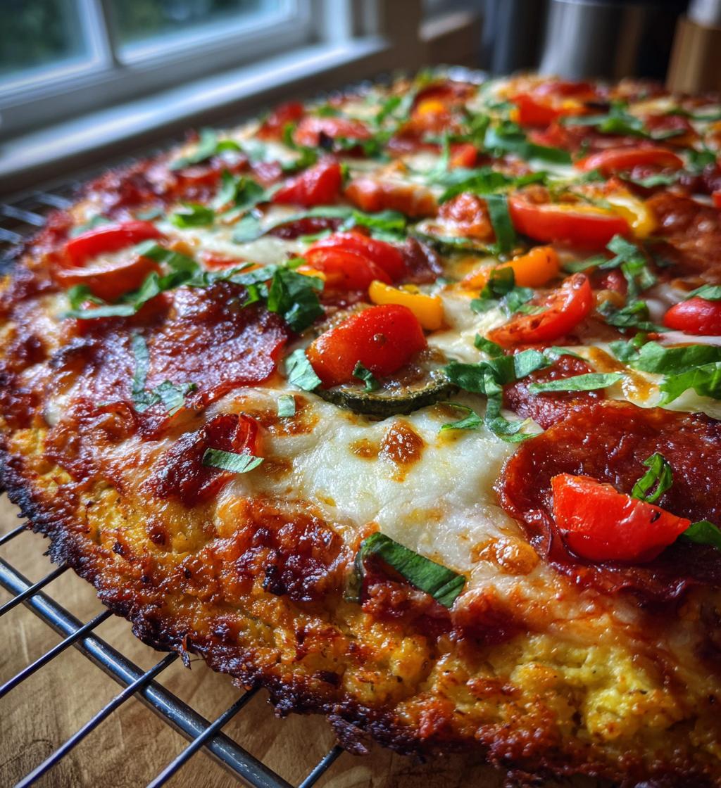 cauliflower pizza recipe - detail 1
