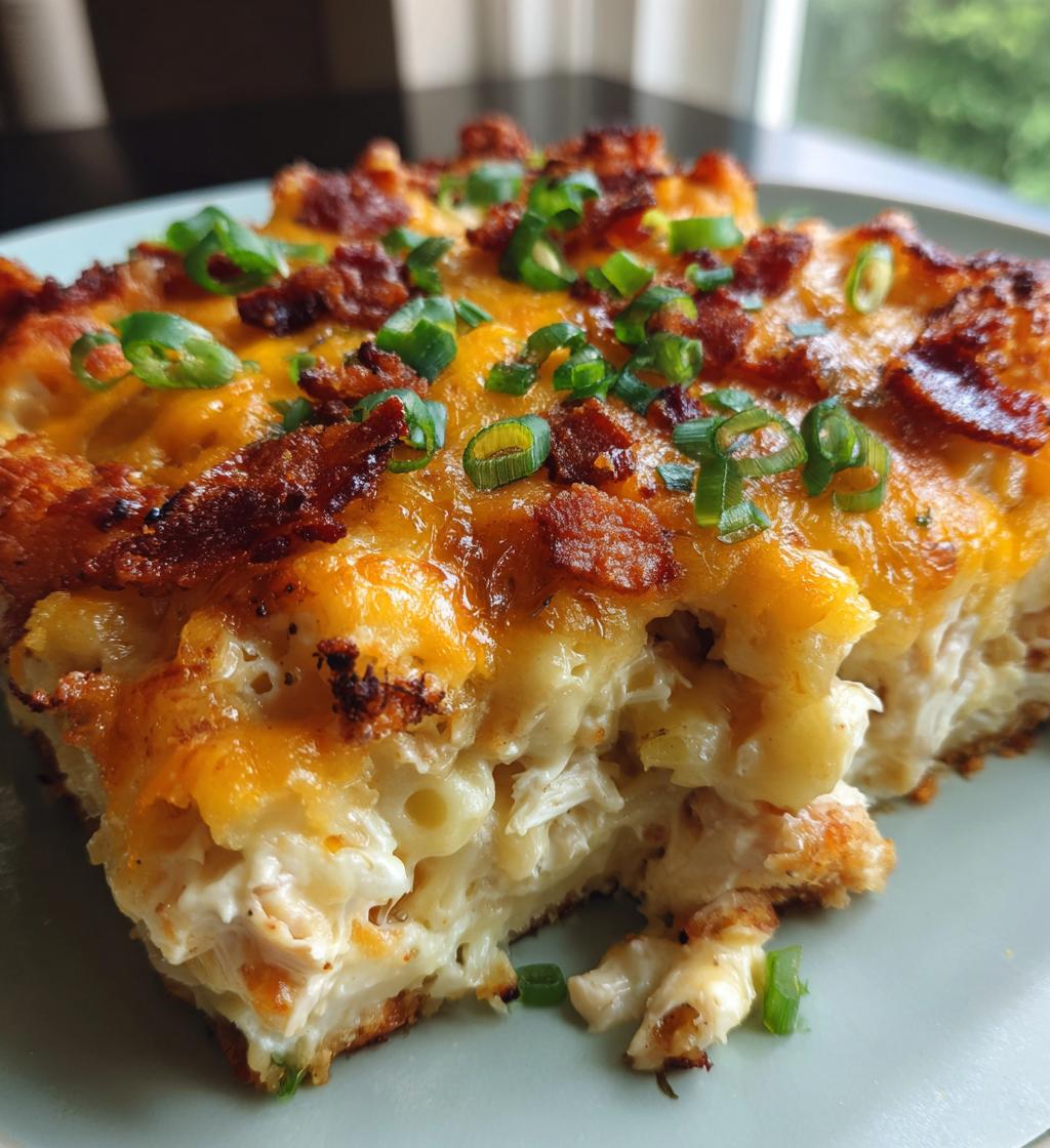 chicken bacon ranch casserole recipe