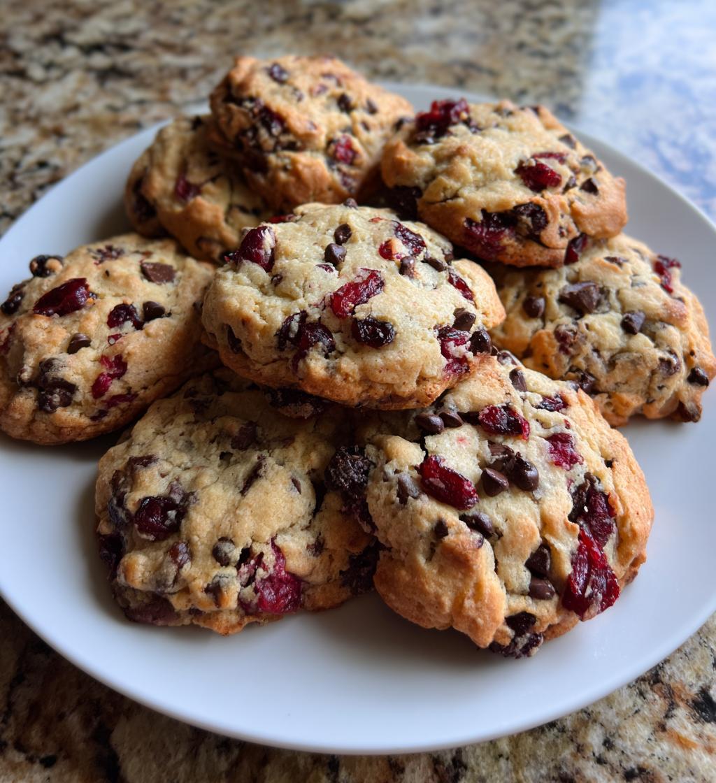 chocolate cherry cookies