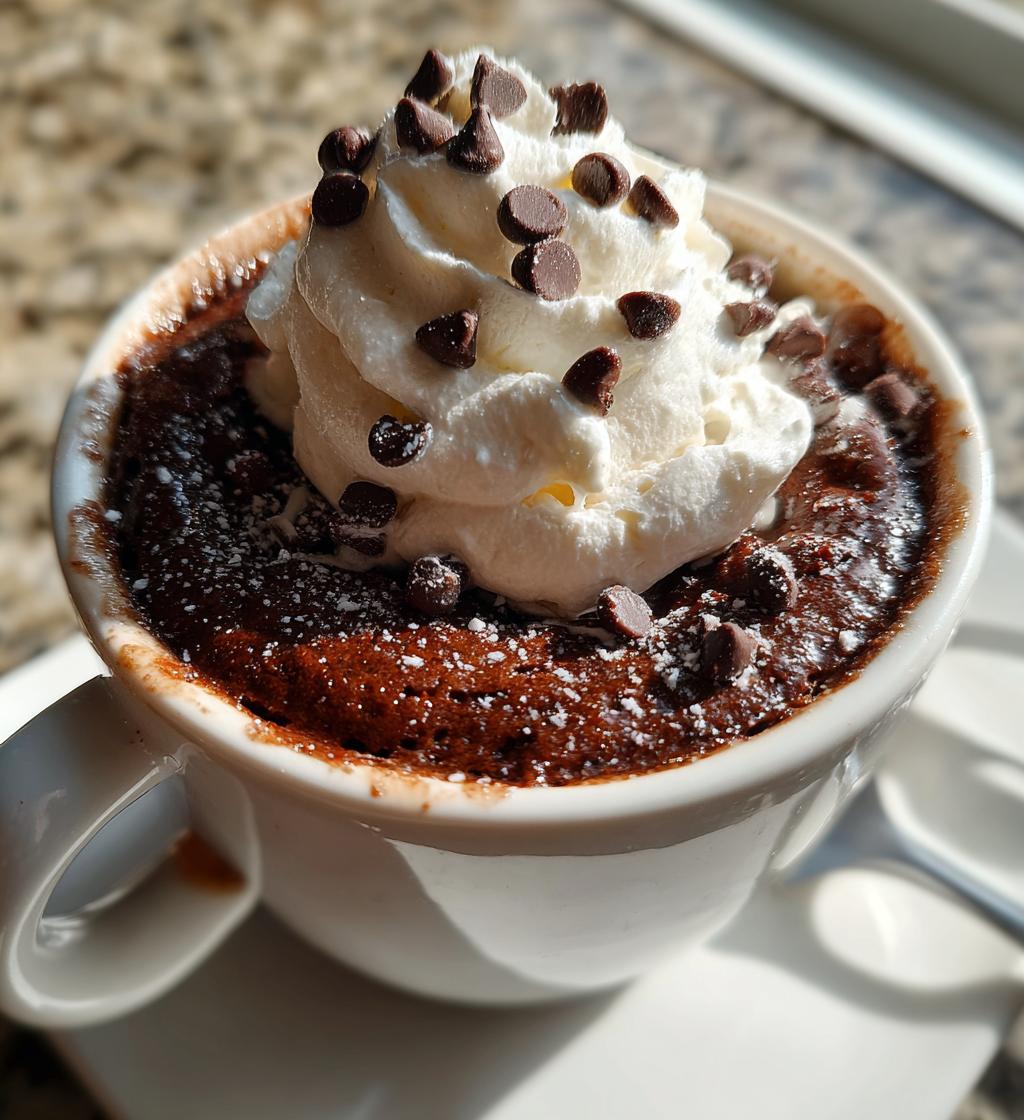 chocolate mug cake