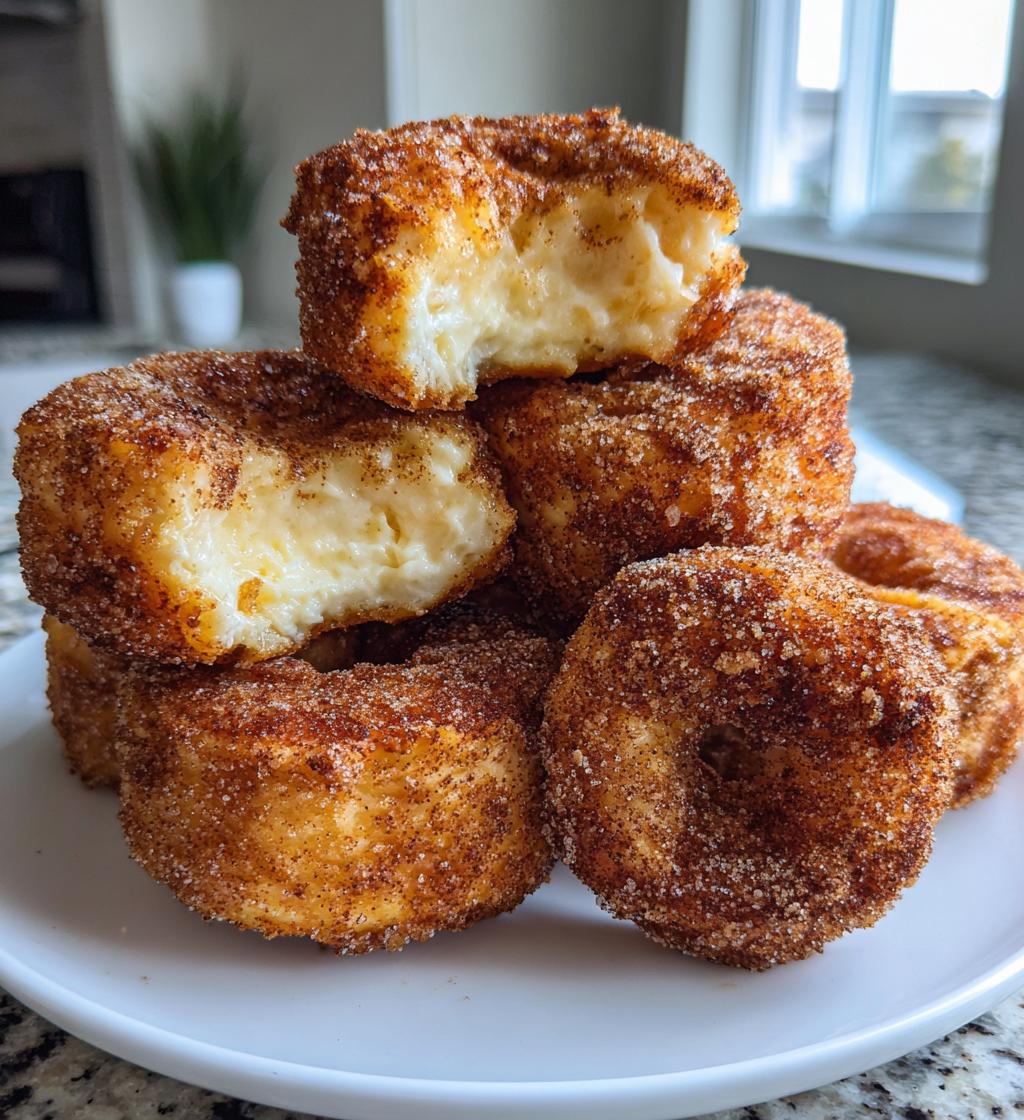 churro cheesecake donut cookies - detail 1