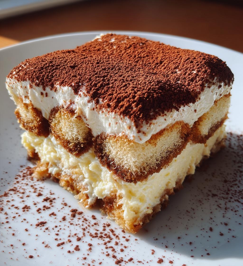 classic easy tiramisu