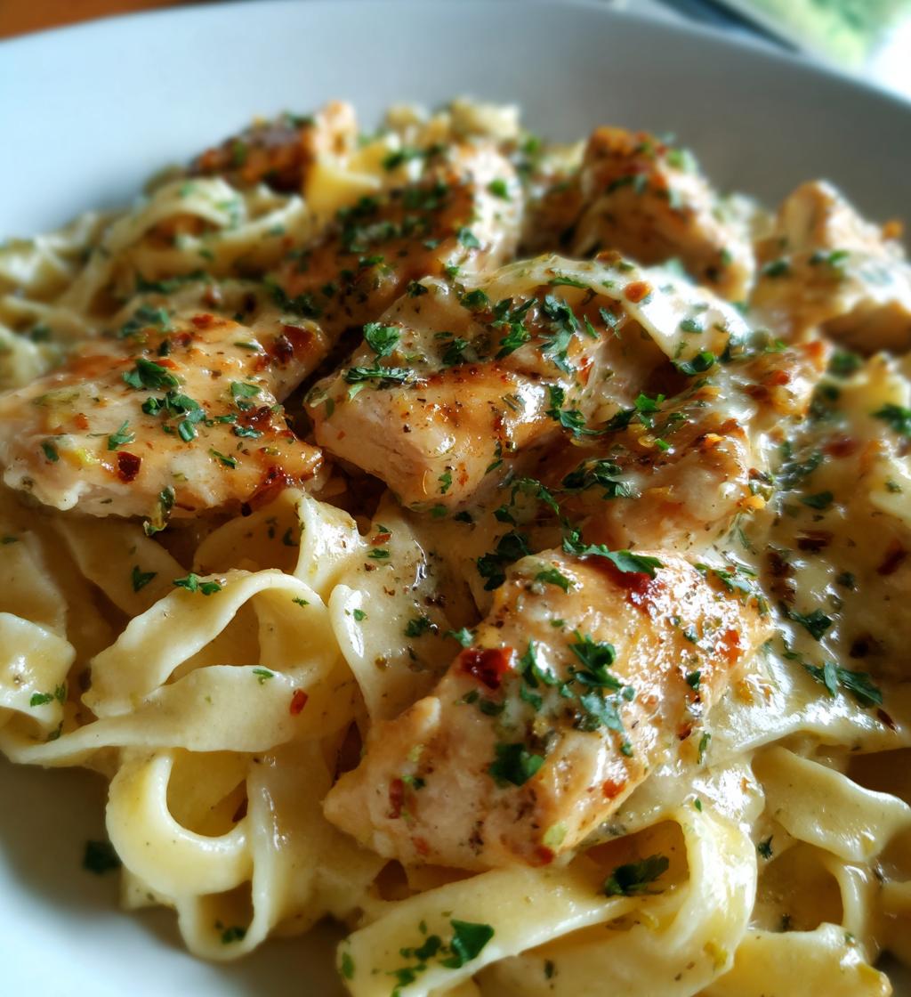 copycat olive garden chicken scampi recipe - detail 1