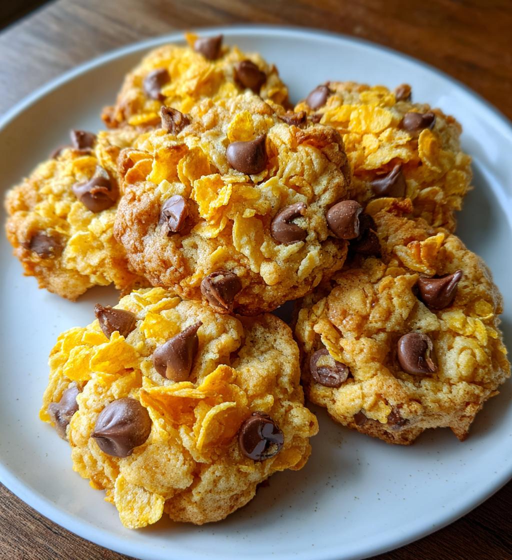corn flake cookies - detail 1