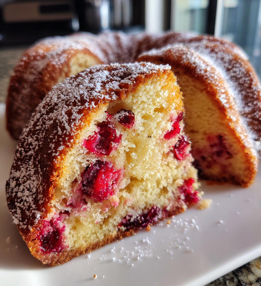 cranberry orange bundt cake recipe