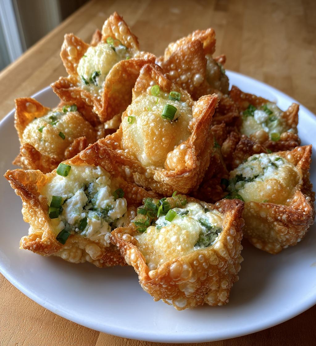 cream cheese wontons - detail 1