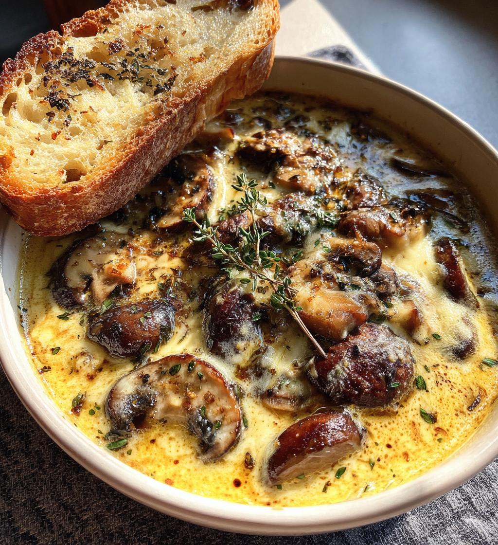 creamy french onion and mushroom soup recipe - detail 1
