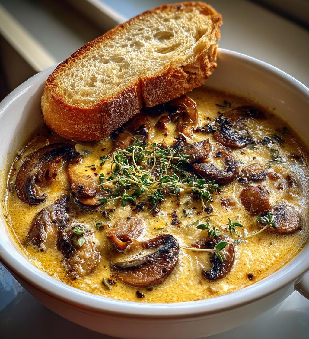 creamy french onion and mushroom soup recipe