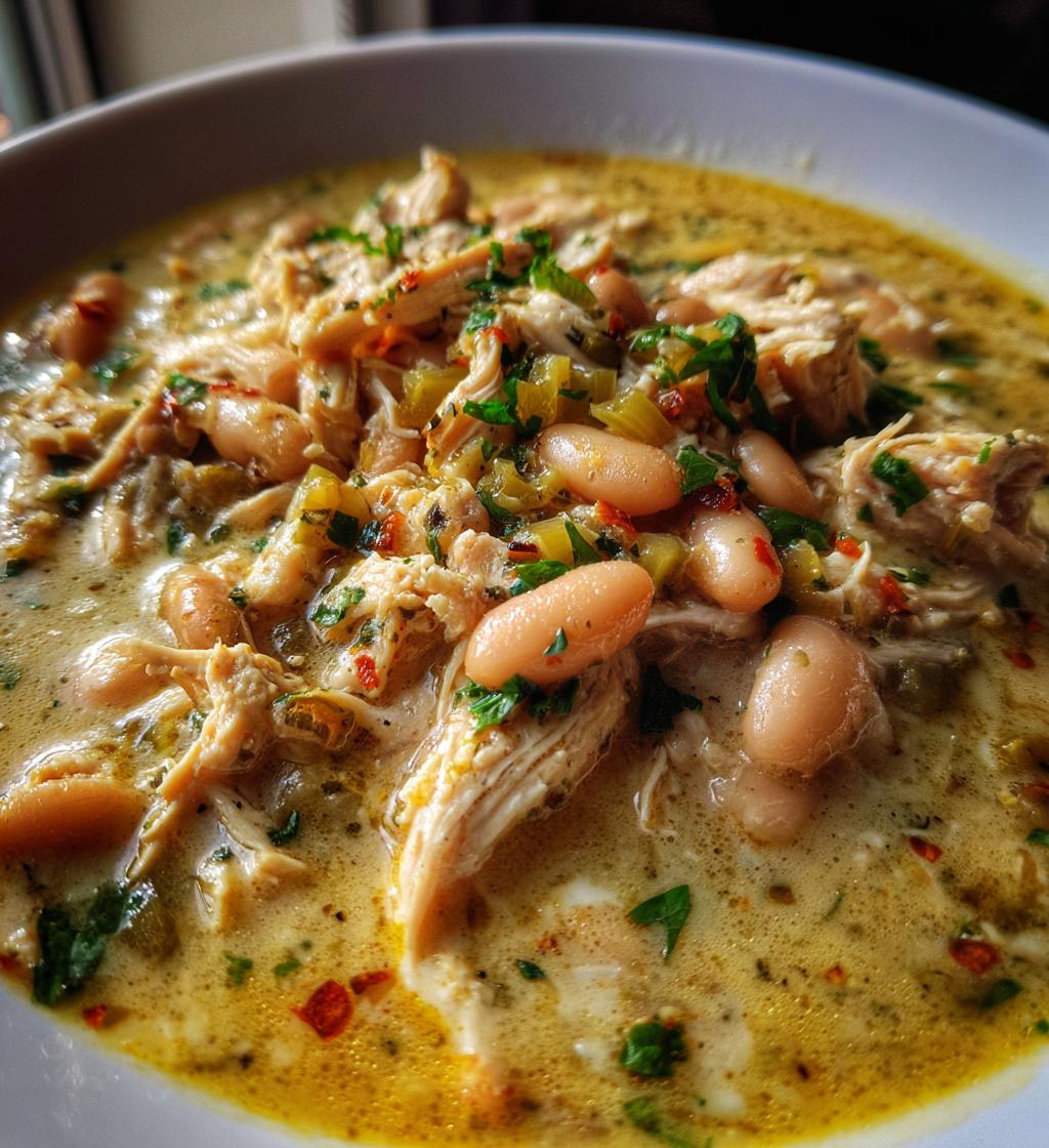 creamy white chicken chili recipe