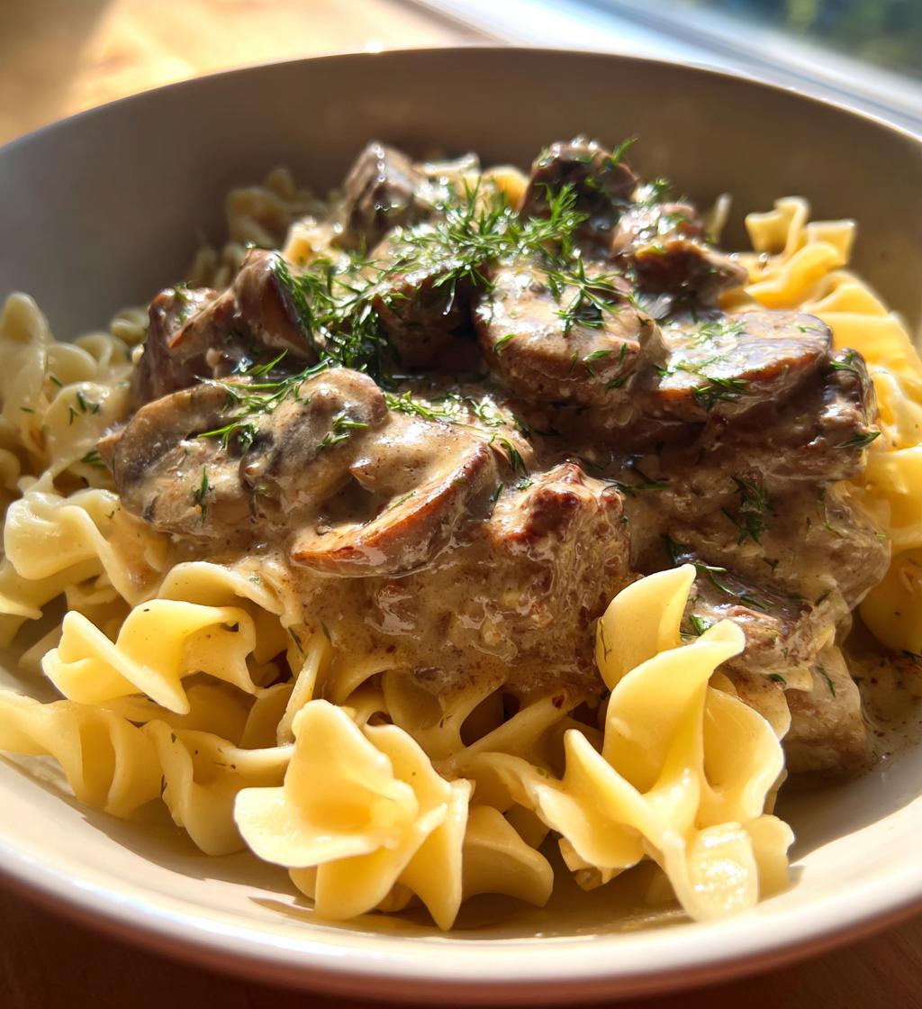 crock pot beef stroganoff recipe