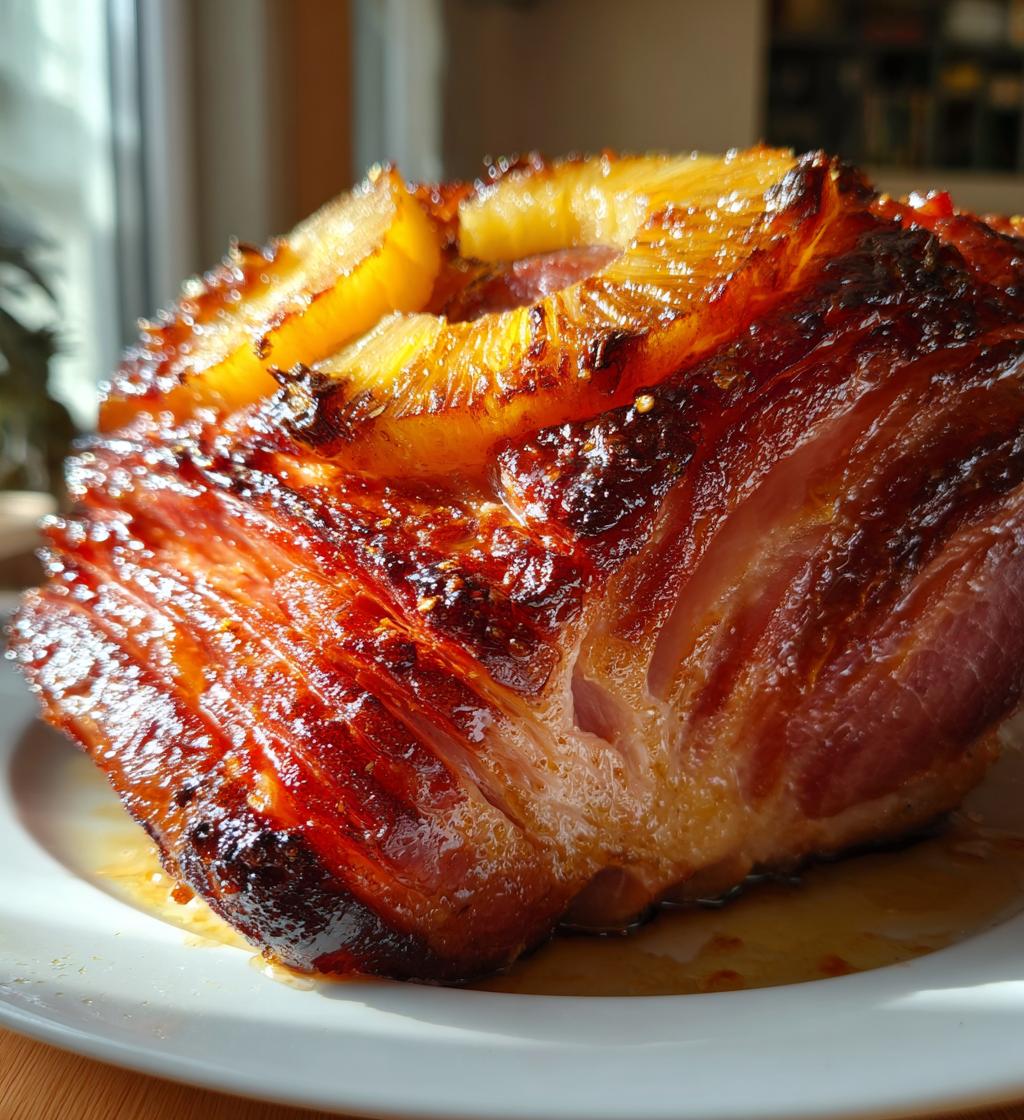crock pot brown sugar ham with pineapple recipe