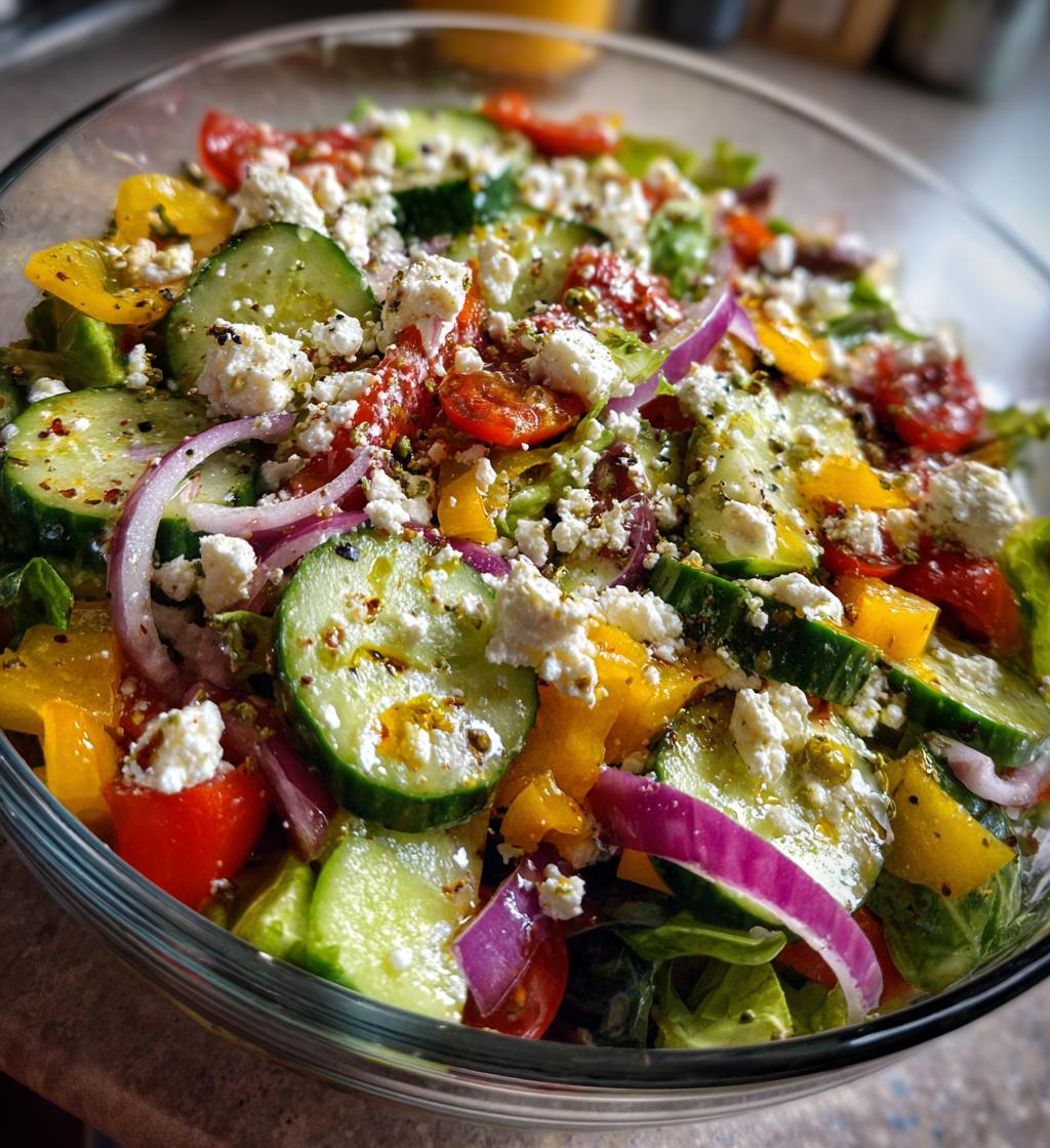 crunch salad - detail 1