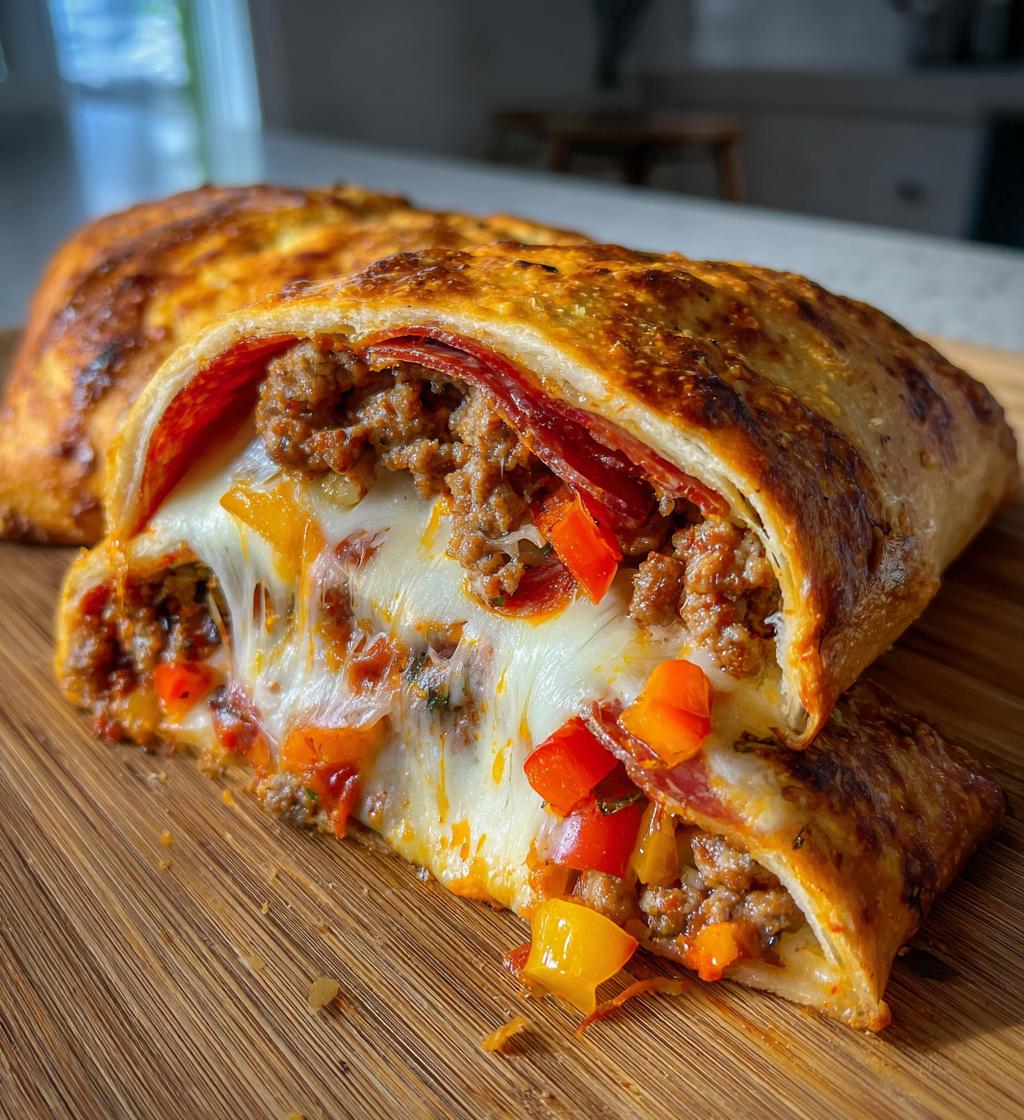 deluxe stromboli recipe - detail 1