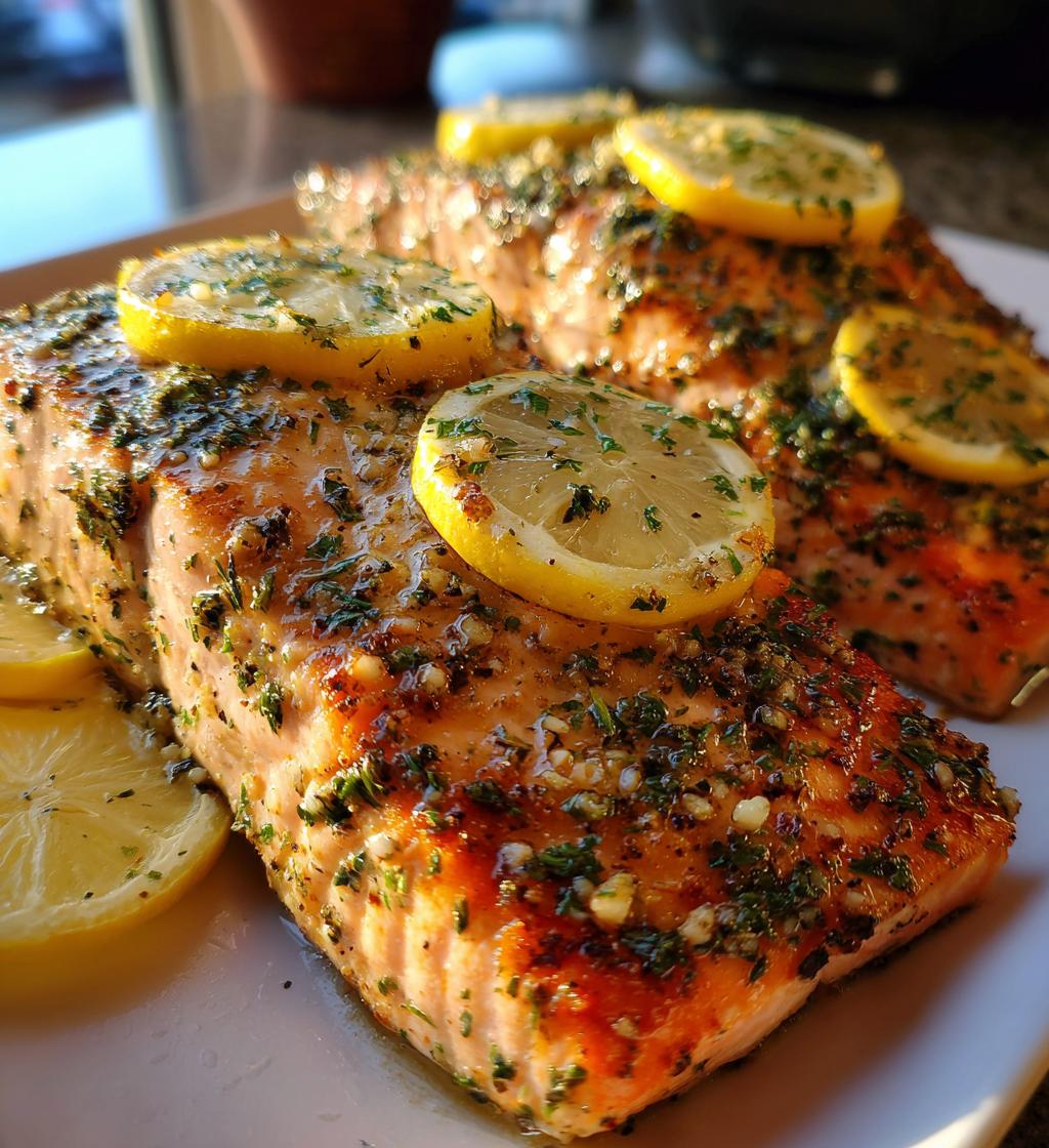 easy air fryer salmon - detail 1