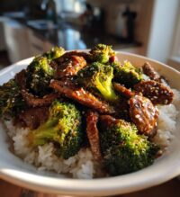 easy beef and broccoli stir fry