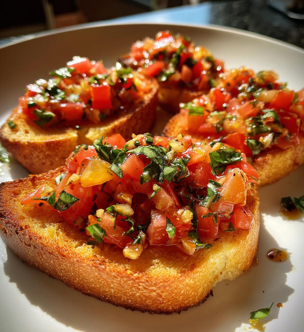 easy bruschetta - detail 1