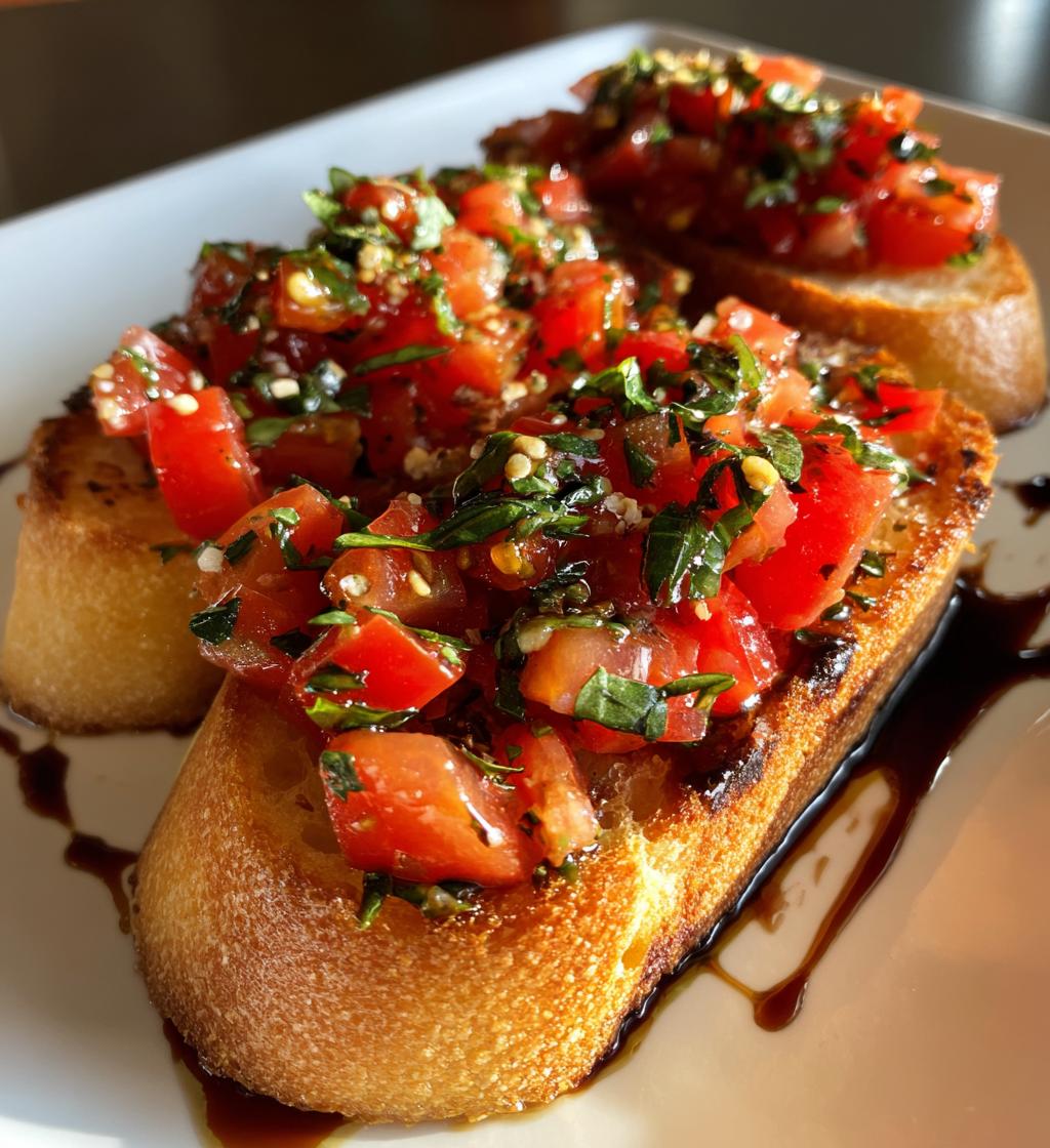 easy bruschetta